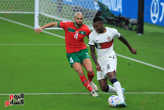 مباراة منتخبى المغرب والبرتغال (33)