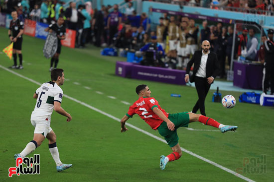 مباراة المغرب والبرتغال (21)
