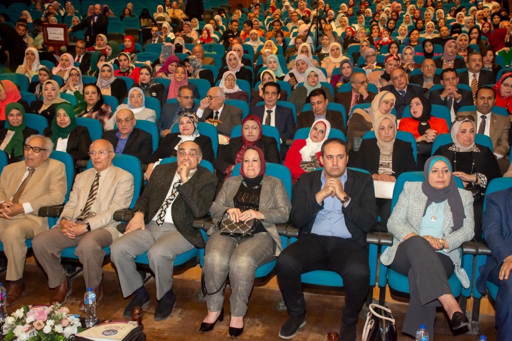 انطلاق مؤتمر اسهامات البحوث النوعية بمبادرة حياة كريمة لتحقيق رؤية مصر  بجامعة طنطا