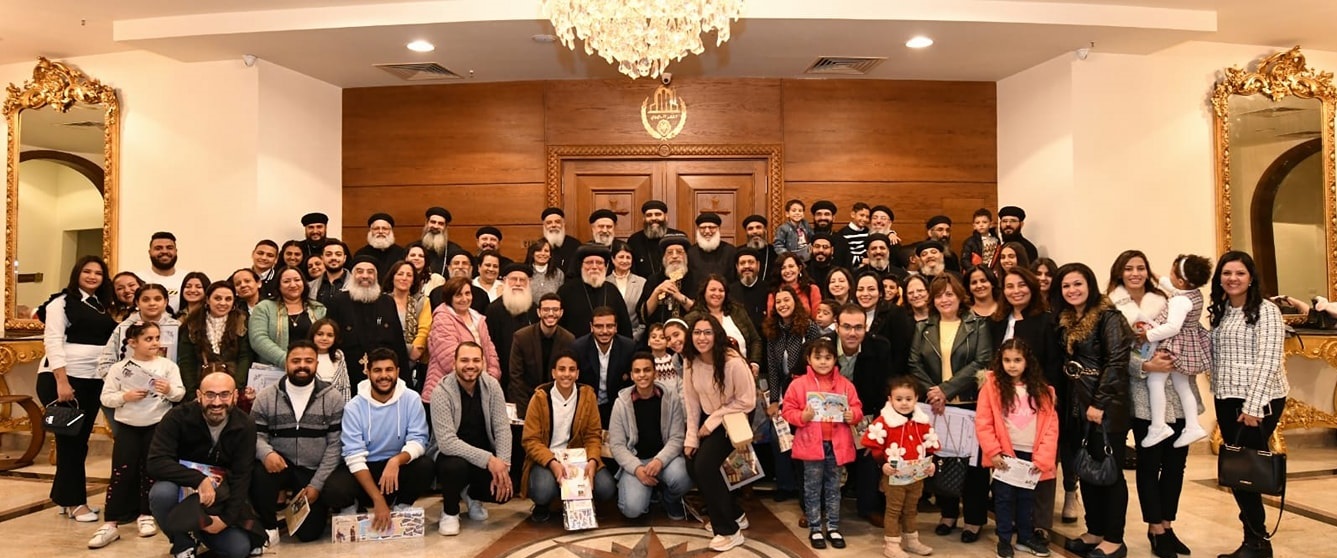 لقاء قداسة البابا مع الأباء