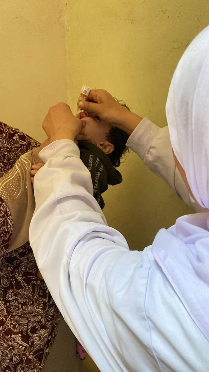 انطلاق حملات التطعيم ضد مرض شلل الأطفال فى مدن دمياط‎‎