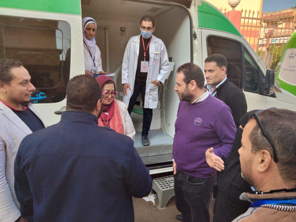 قافلة حياة كريمة بكفر الشيخ قافلة حياة كريمة بكفر الشيخ
