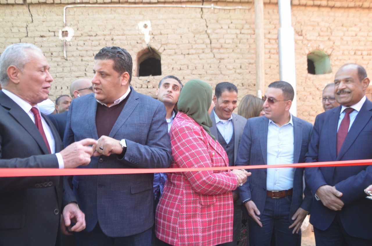 افتتاح اعادة تطوير 30 منزل بقرية الفارسية