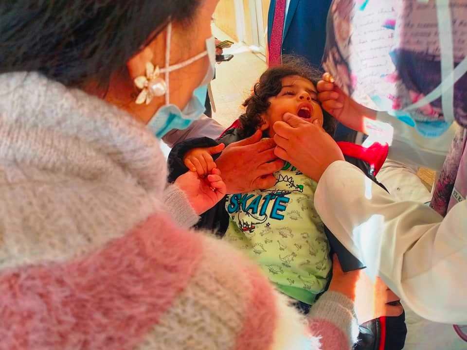 الحملة القومية ضد مرض شلل الأطفال بسوهاج