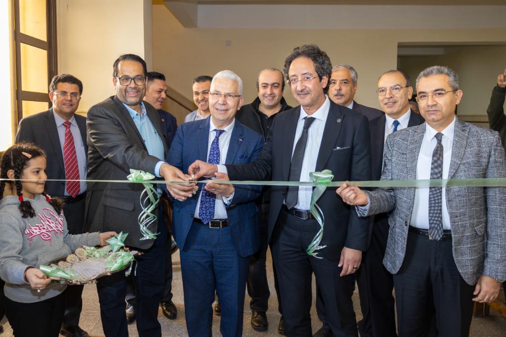 افتتاح معرض مكتبة الإسكندرية للعلوم والهندسة BASEF 2022 بـ هندسة طنطا  (2)