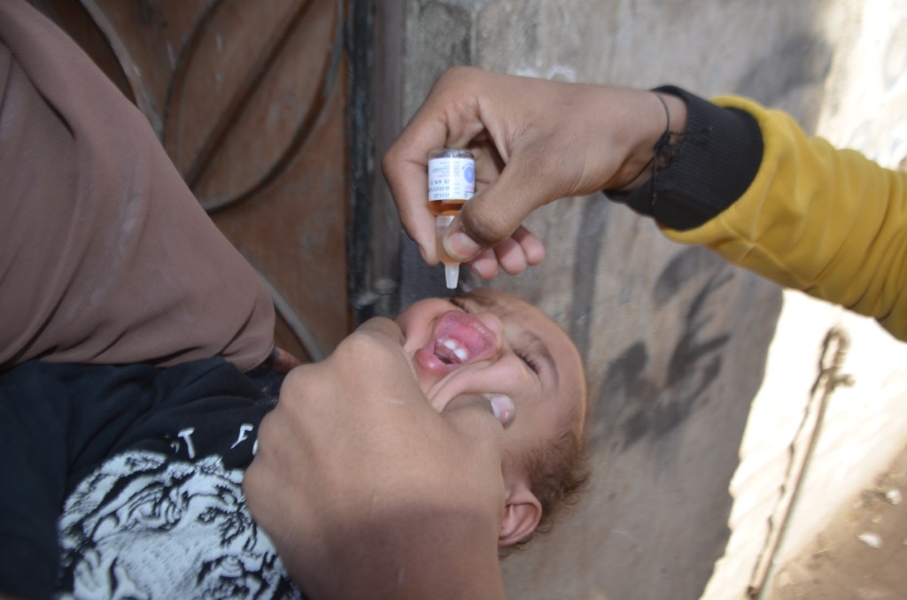 حملات التطعيم ضد شلل الأطفال بالمحافظات (3)
