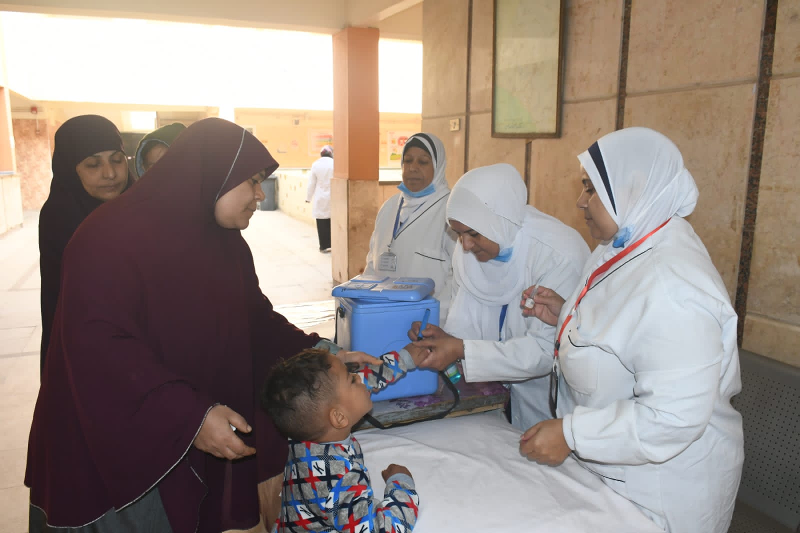 الحملة القومية للتطعيم ضد مرض شلل الأطفال (3)