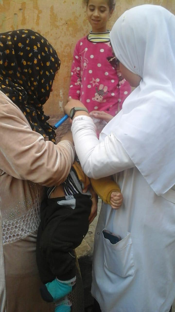 الحملة القومية للتطعيم ضد مرض شلل الأطفال (4)