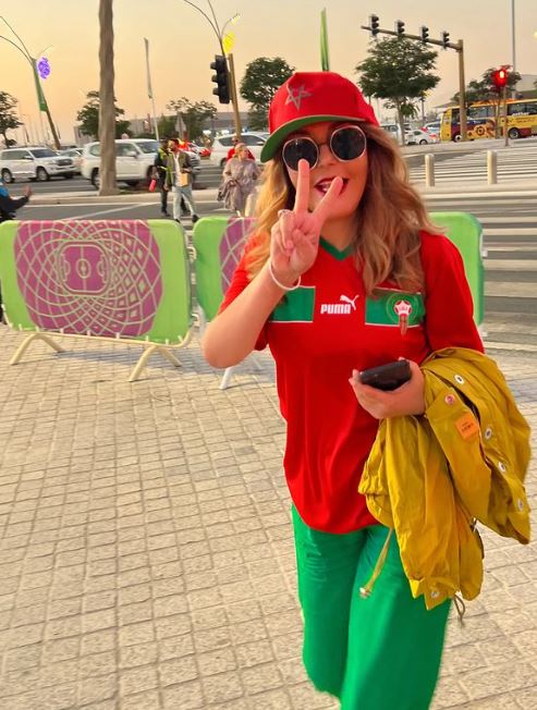 سميرة سعيد تشجع المغرب
