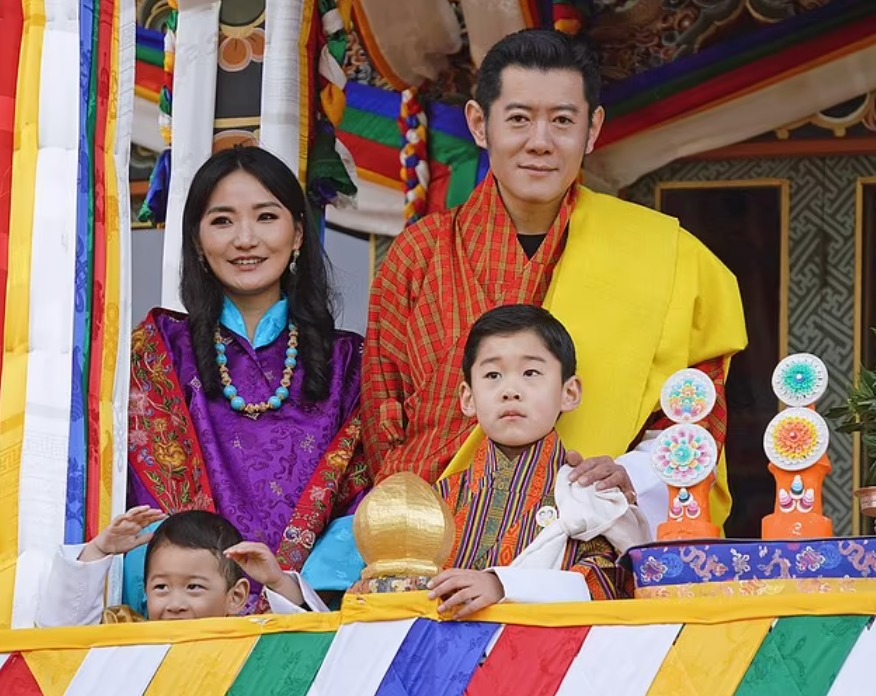 العائلة المالكة فى بوتان