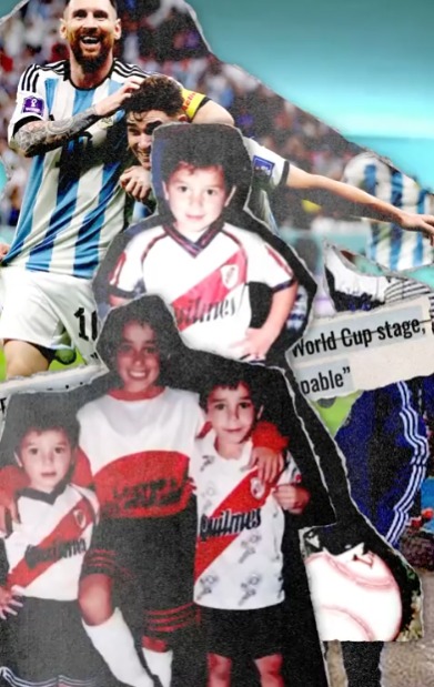 لقطات من طفولة جوليان ألفاريز لقطات من طفولة جوليان ألفاريز