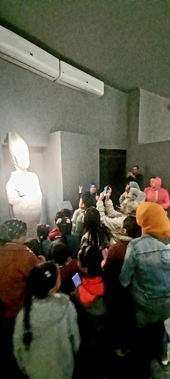 اقبال من الاسر على متحف كفر الشيخ