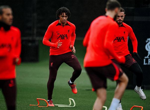 ألكسندر أرنولد في التدريبات