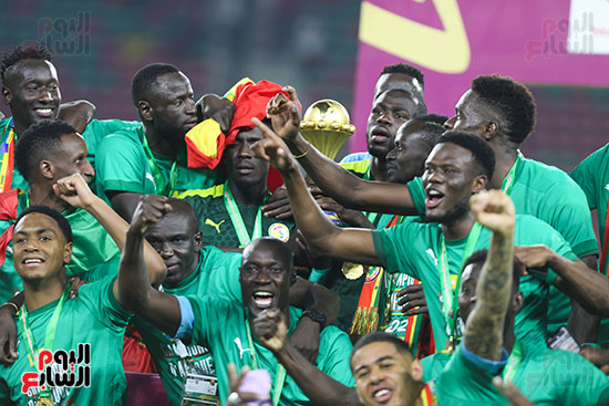 فوز منتخب السنغال بكاس الامم الافريقيثه المقامه بالكاميرون 2022