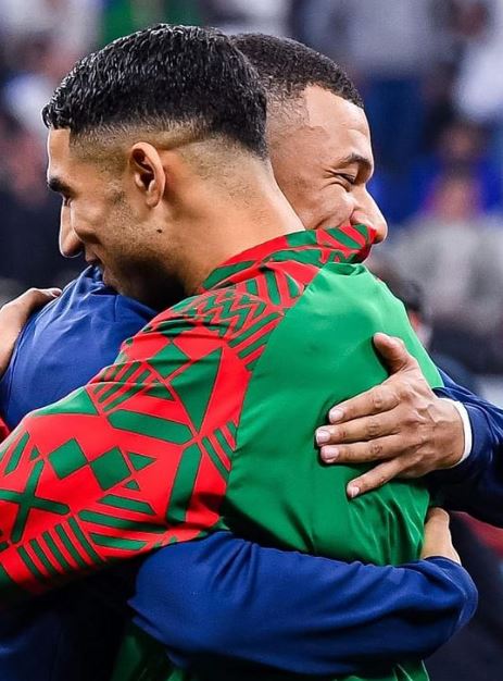 حكيمي ومبابي في كأس العالم