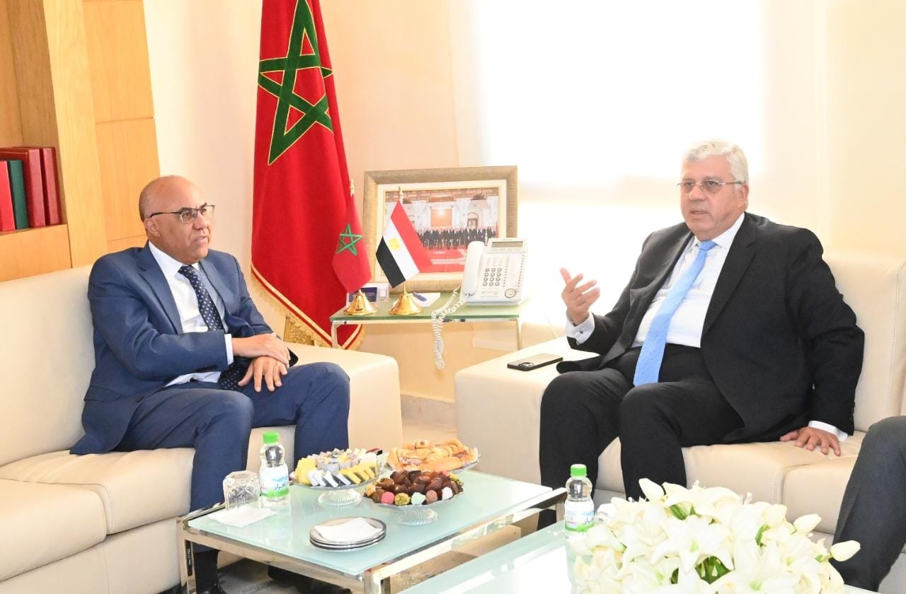 لقاء وزير التعليم العالى ونظيره المغربى
