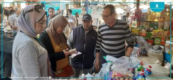 حملات بمحافظة الاسكندرية للتأكد من أسعار السلع