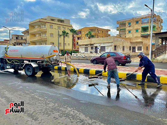 اعمال-سحب-المياه-من-شوارع-كفر-الشيخ
