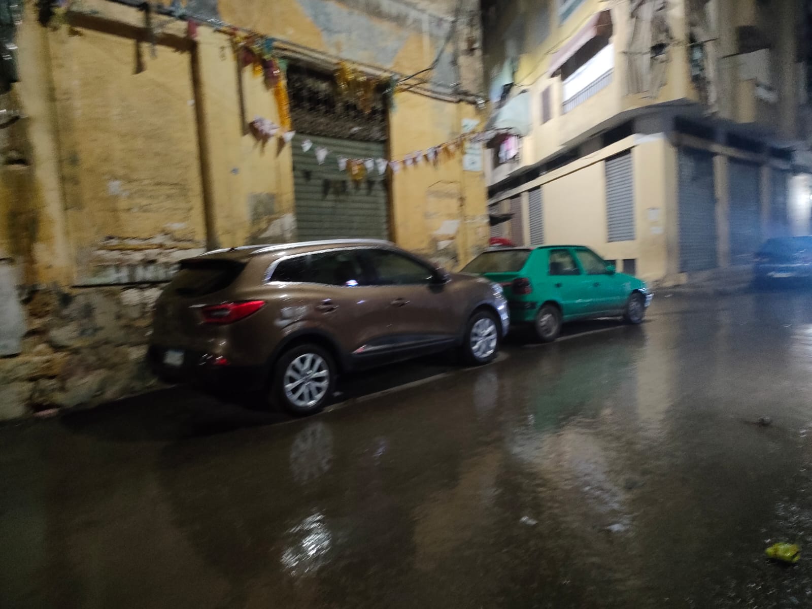 جانب من حالة الطقس وسقوط الأمطار في الإسكندرية (5)