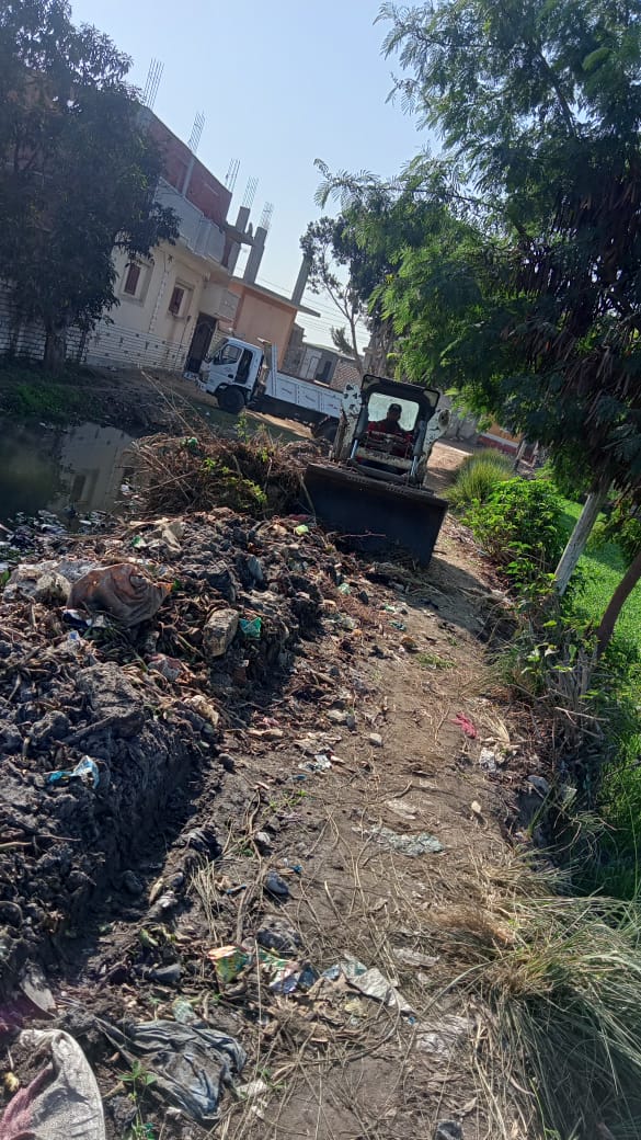 جانب من رفع المخلفات والقمامة على مستوى قرى ومدن الاسماعيلية  (7)