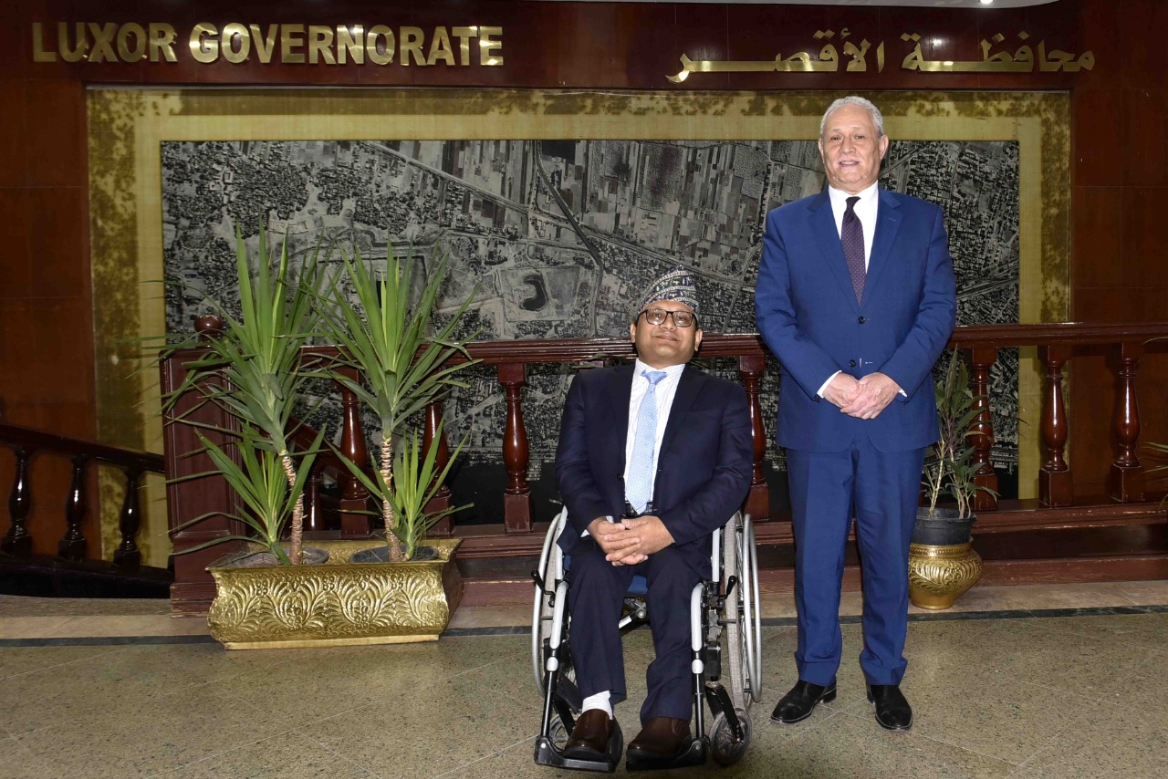 محافظ الأقصر يستقبل سفير دولة نيبال بمصر