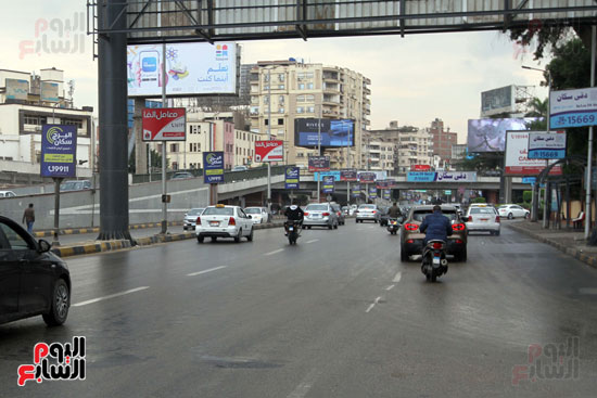 أمطار على مناطق متفرقة بالقاهرة الكبرى (7)