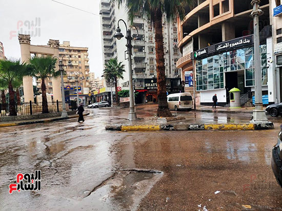 امطار-الاسكندرية-اليوم