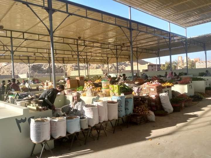سوق بلانة بمركز نصر النوبة