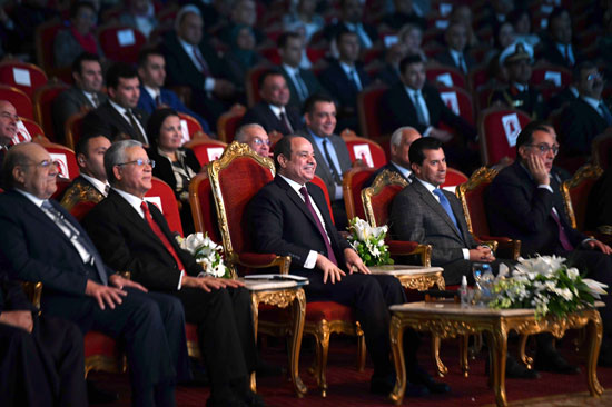 الرئيس السيسي يشهد حفل قادرون باحتلاف (10)