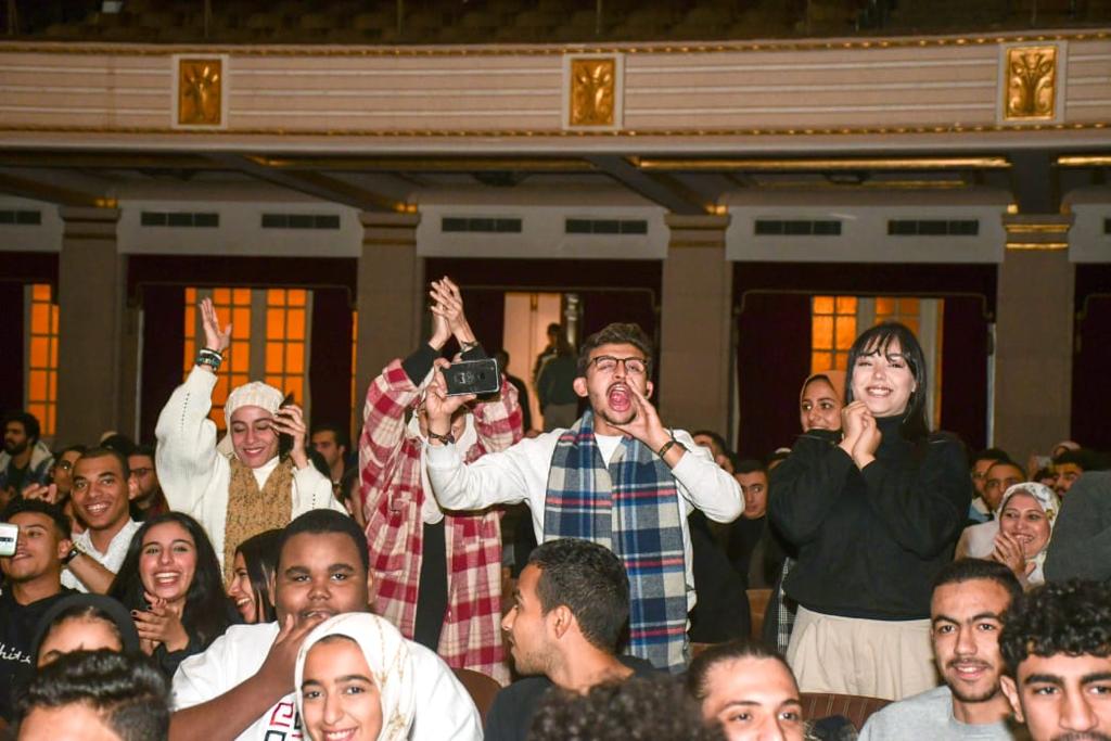 حفل ختام مهرجان المسرح للعروض القصيرة بجامعة القاهرة