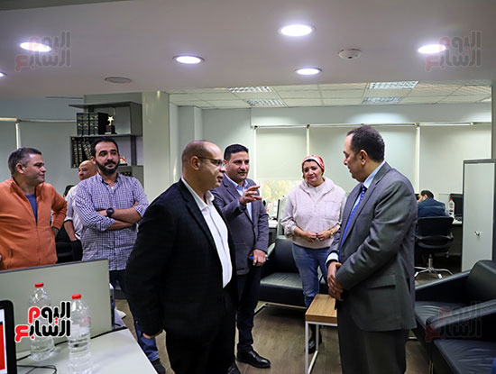 جولة سفير الكويت بمصر فى اليوم السابع جولة سفير الكويت بمصر فى اليوم السابع