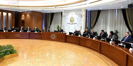 اجتماع الحكومة بمقرها في العاصمة الإدارية (13)
