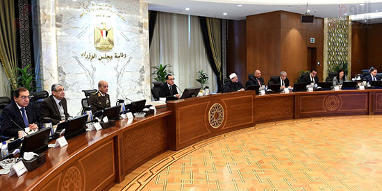 اجتماع الحكومة بمقرها في العاصمة الإدارية (16)
