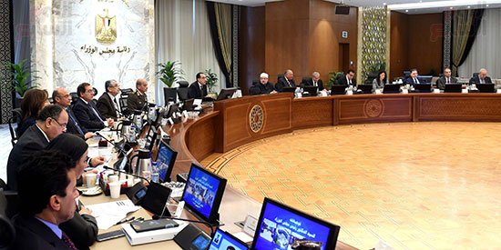 اجتماع الحكومة بمقرها في العاصمة الإدارية (10)