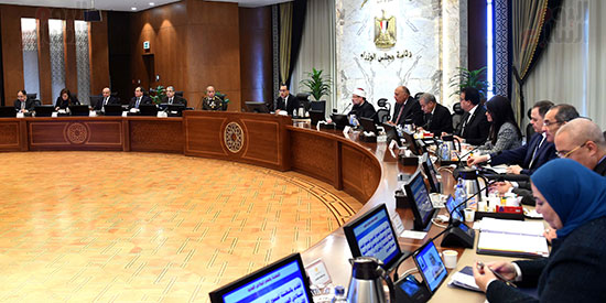 اجتماع الحكومة بمقرها في العاصمة الإدارية (5)