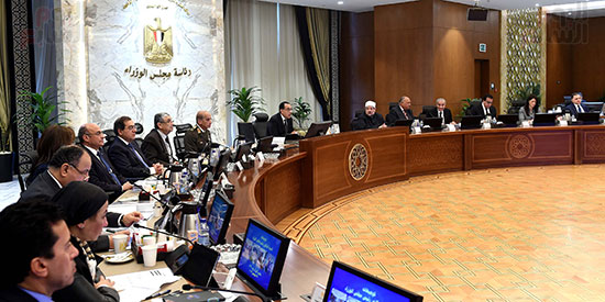 اجتماع الحكومة بمقرها في العاصمة الإدارية (11)