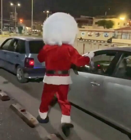 بابا نويل في الميدان