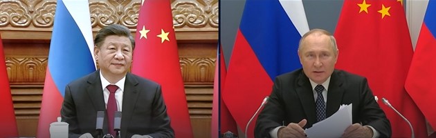 المباحثات الصينية الروسية 