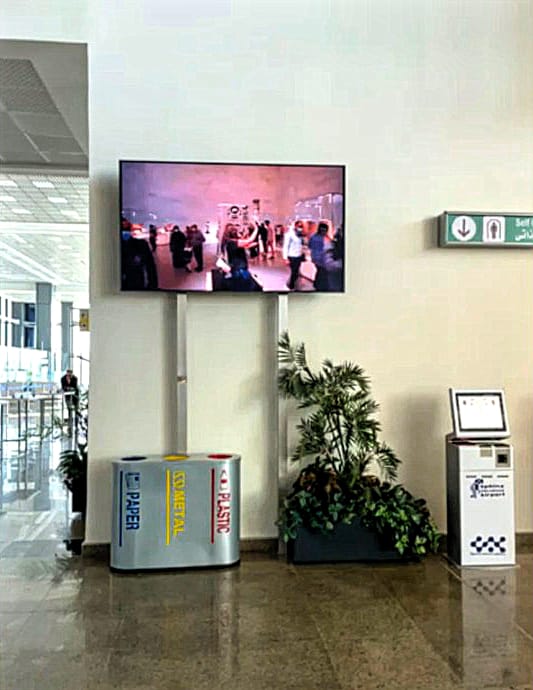 الأفلام الترويجية بمطار سفنكس