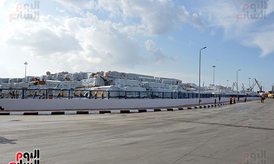 جولة رئيس الوزراء فى ميناء الإسكندرية (14)