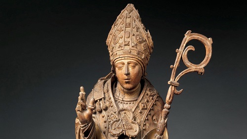تمثال من الخشب للقديس نيوكولاس