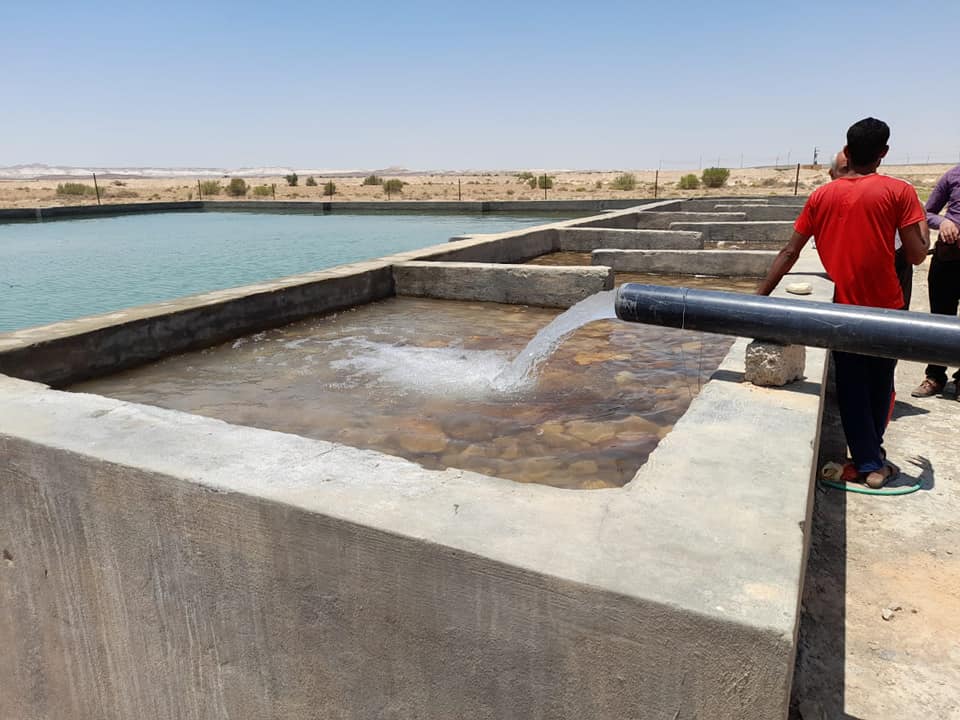 المياه لخدمة المشروعات بوسط سيناء