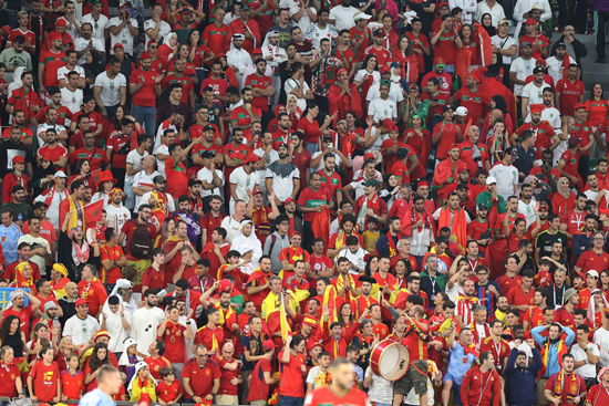مباراة المغرب واسبانيا (7)