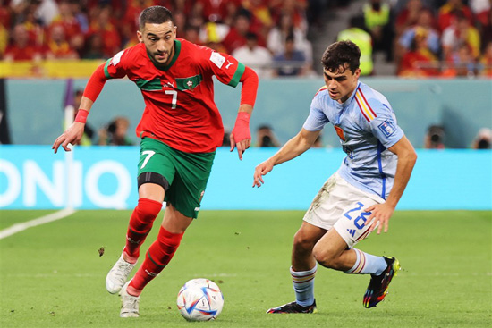 مباراة المغرب واسبانيا (5)