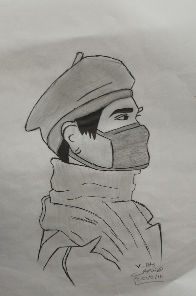 رسمه للطالبة المبدعه هند صبحي