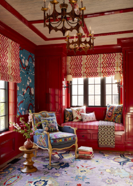 The most prominent wall paint color trends for 2023.. from orange red ...