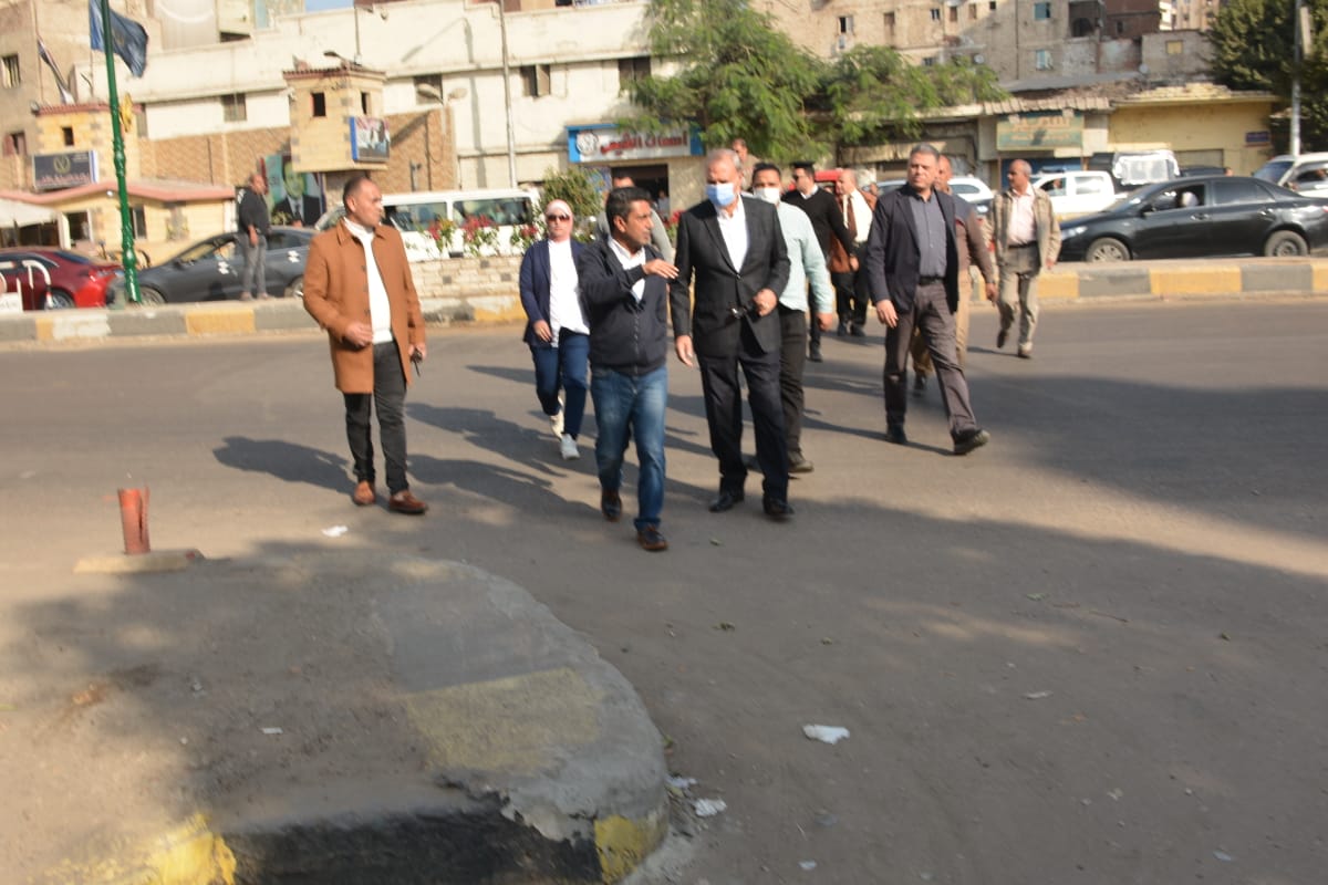 محافظ القليوبية يتفقد المنطقة المحيطة بقصر محمد علي (9)