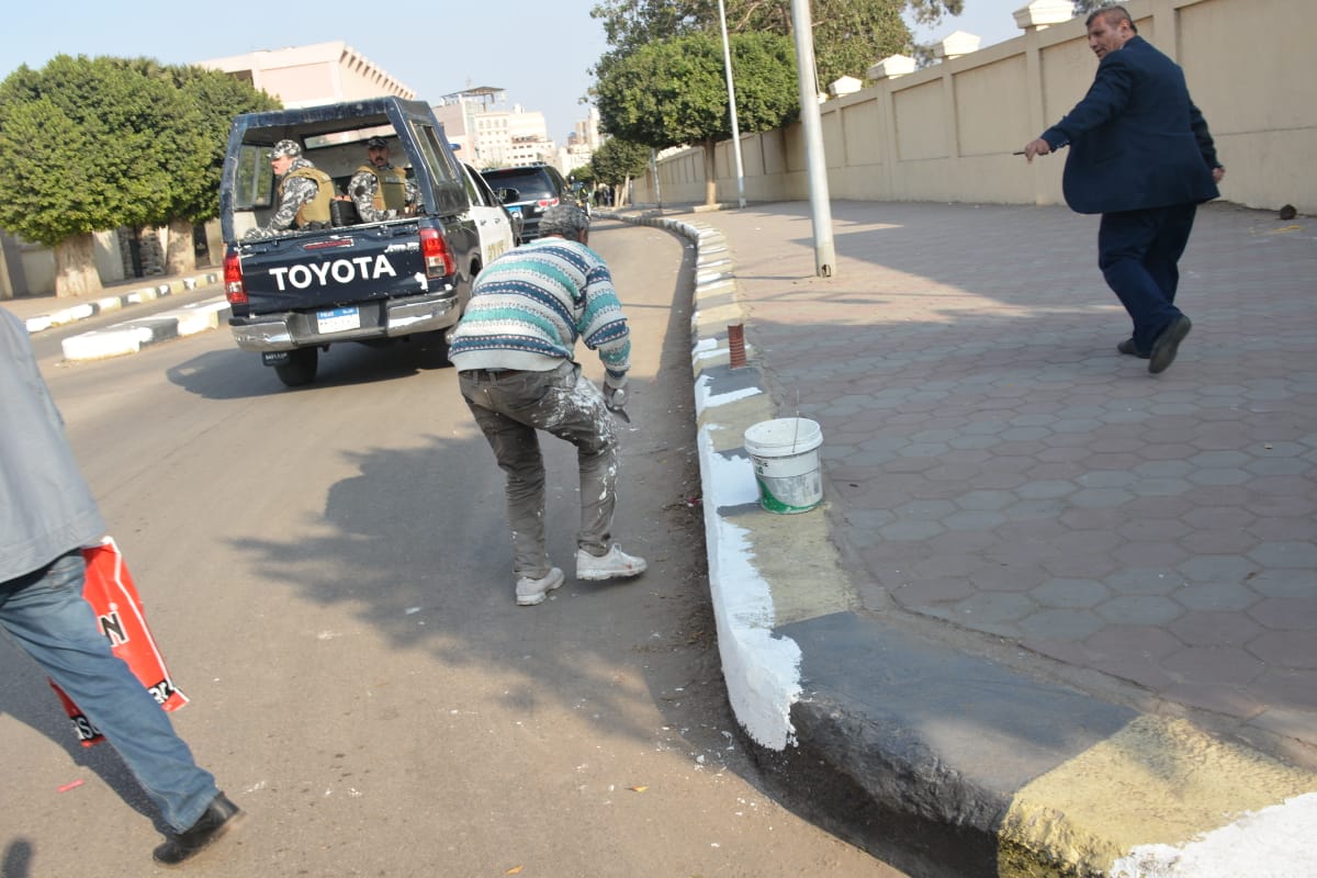 محافظ القليوبية يتفقد المنطقة المحيطة بقصر محمد علي (15)