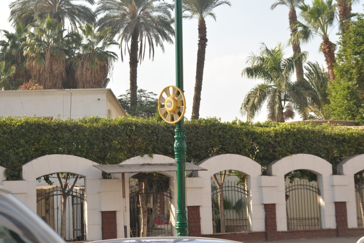 محافظ القليوبية يتفقد المنطقة المحيطة بقصر محمد علي (13)