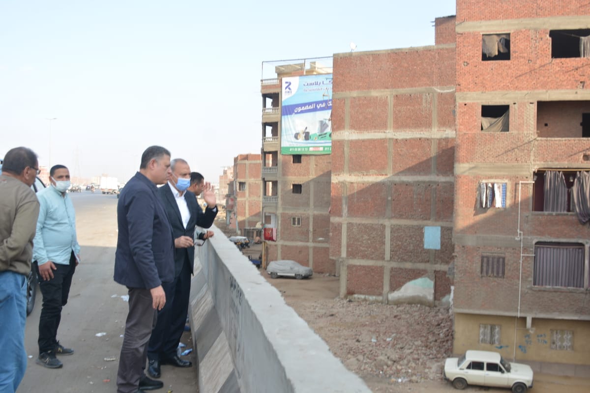 محافظ القليوبية يتفقد المنطقة المحيطة بقصر محمد علي (4)